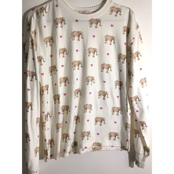 P.J. Salvage Other - NWT PJ Salvage Women's Size XS Love A Ton Ivory Cozy Knit Pajama Lounge Top